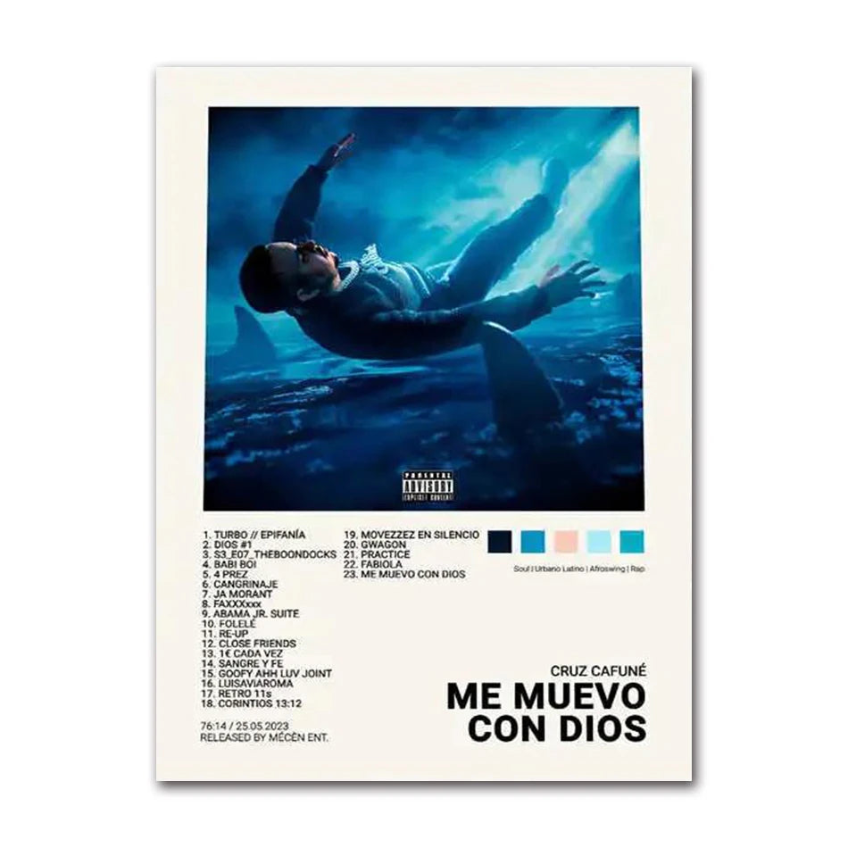 Cuadro "Me Muevo Con Dios"