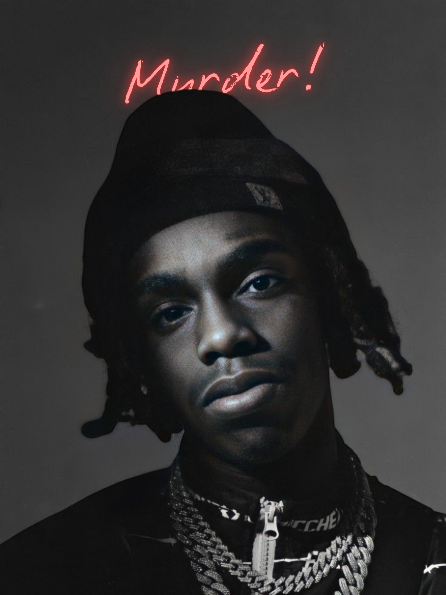 Cuadro YNW Melly "Murder!"