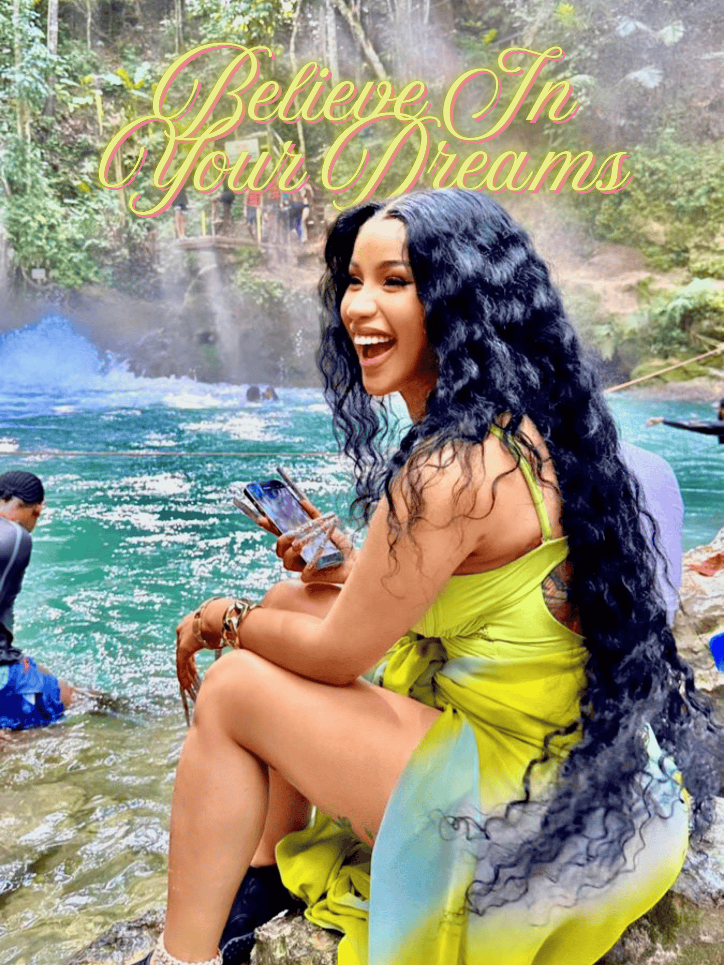 Cuadro Cardi B "Be Kind"