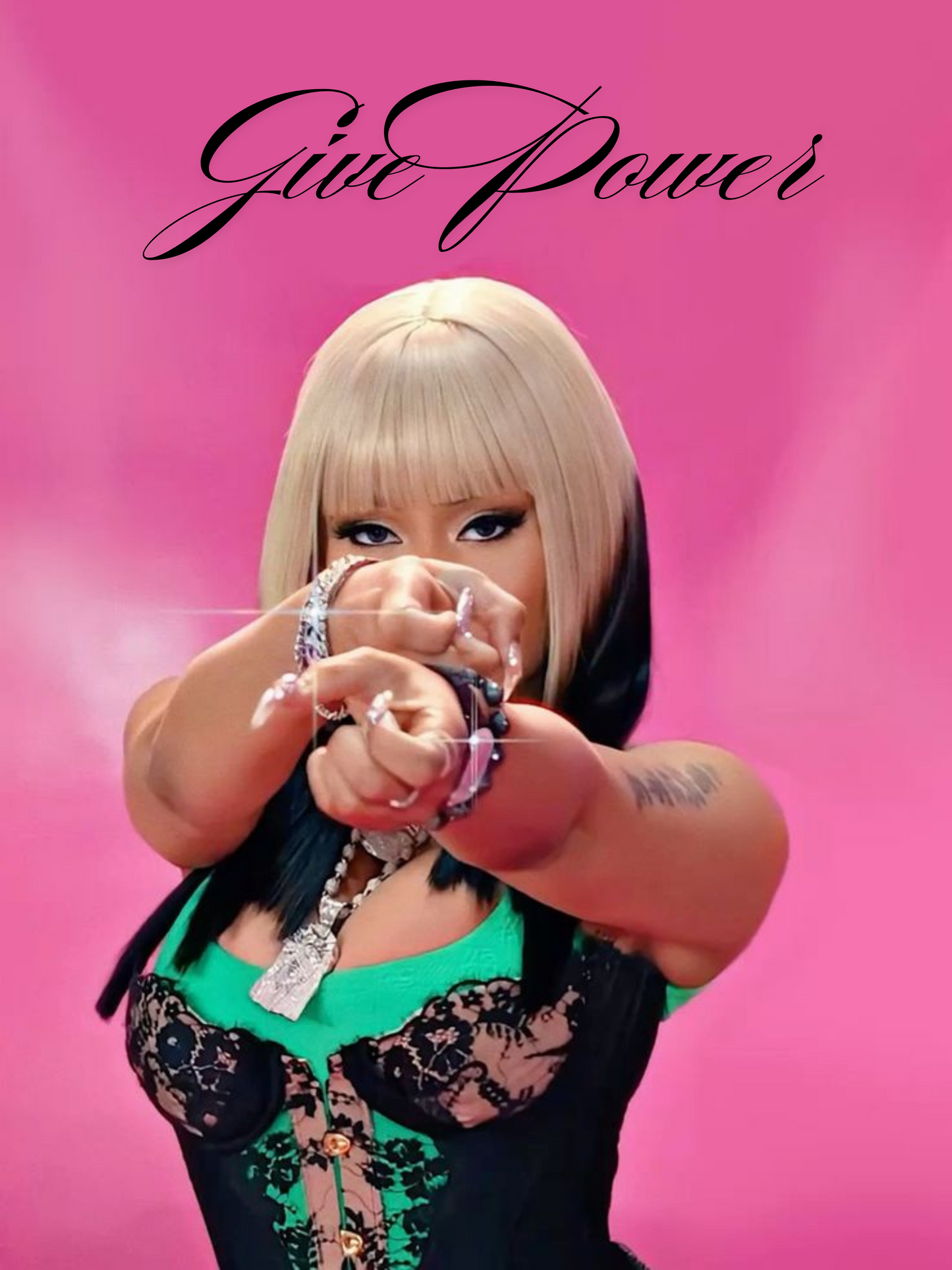 Cuadro Nicky Minaj "Give Power"