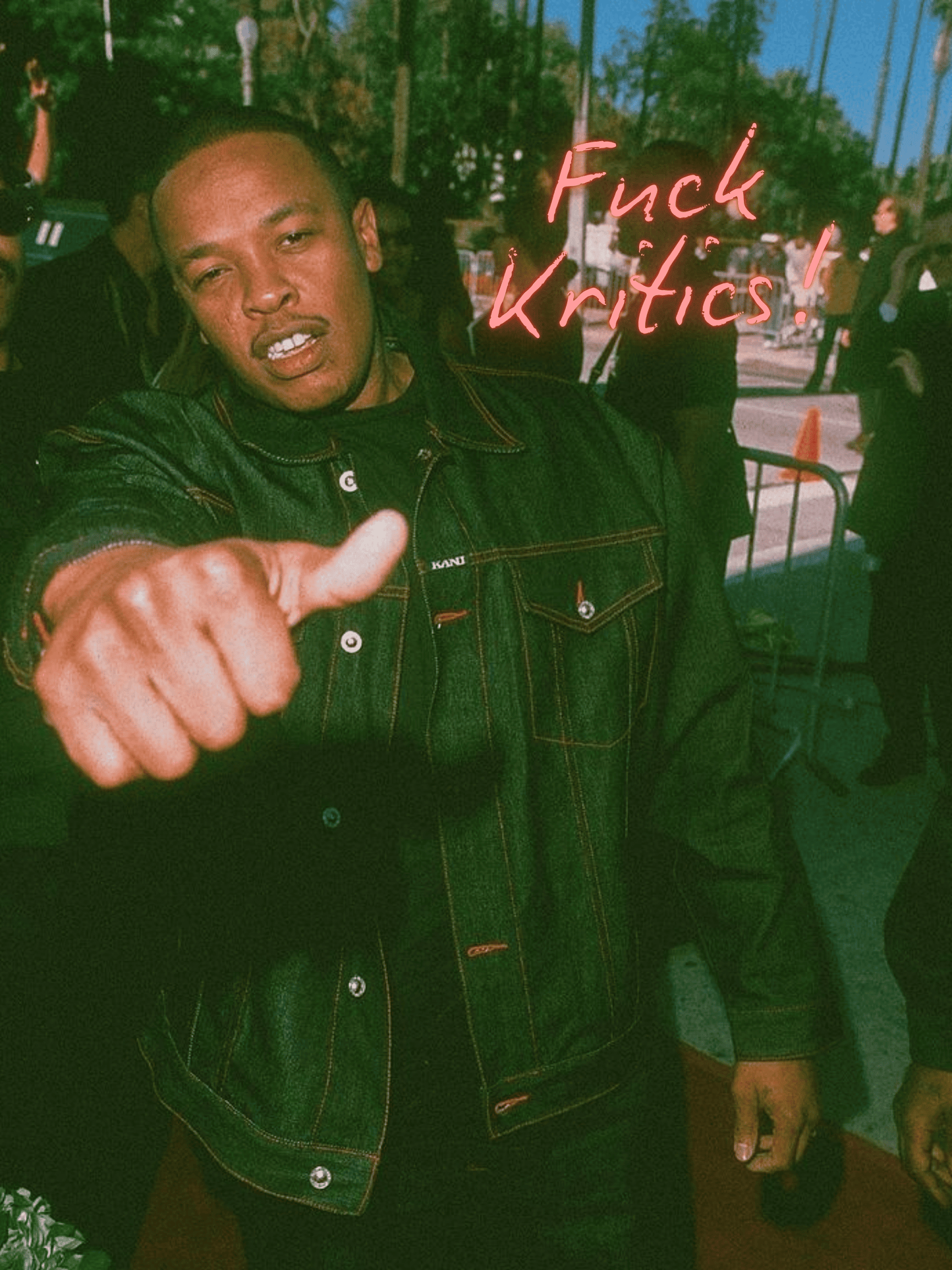 Cuadro Dr.Dre "Fuck Kritics!"