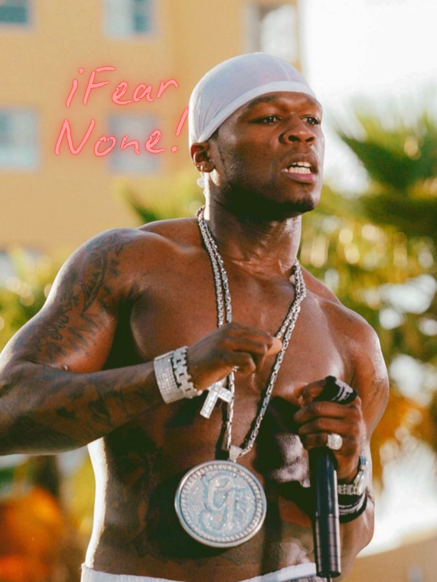 Cuadro 50Cent "¡Fear None!"