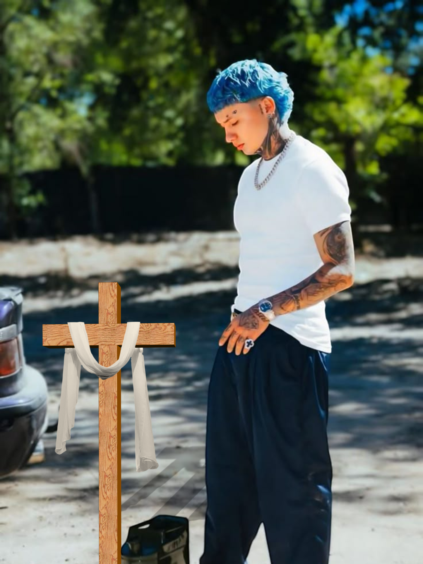 Cuadro BLESSD "Cruz"