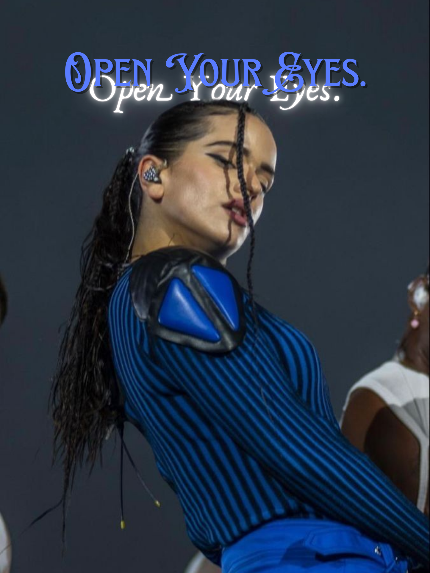Cuadro Rosalia "Open Your Eyes"