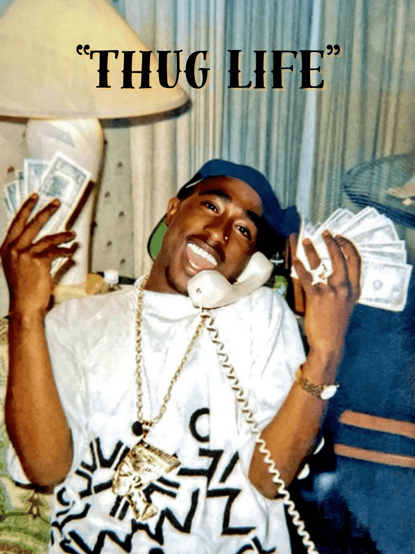 Cuadro 2PAC "Thug Life"