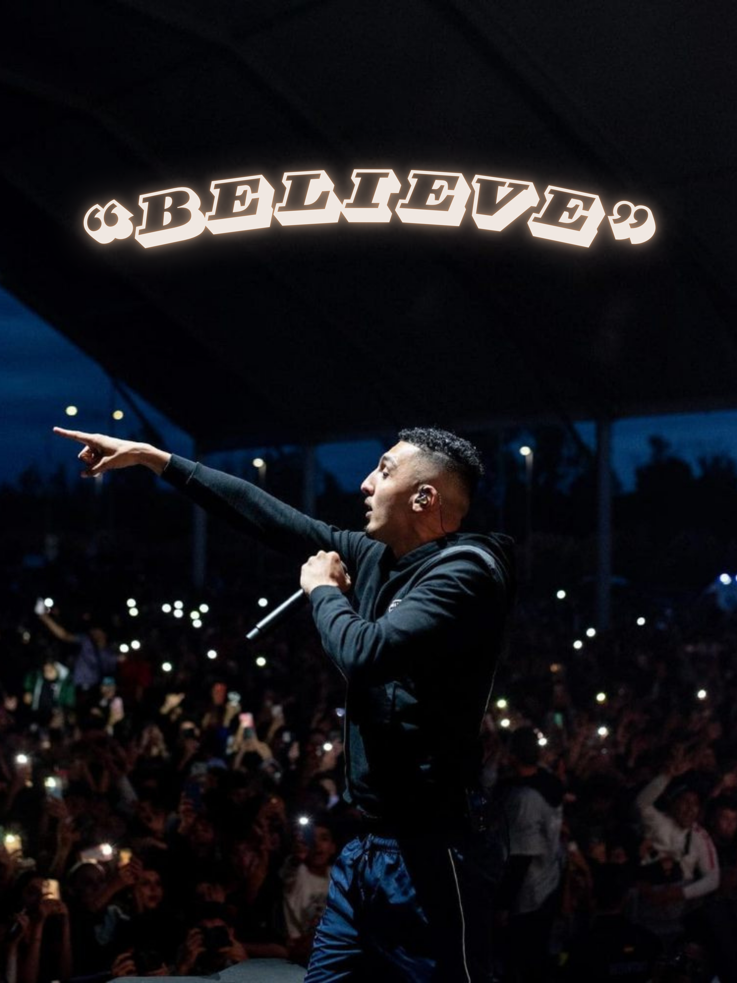 Cuadro "Believe" Morad