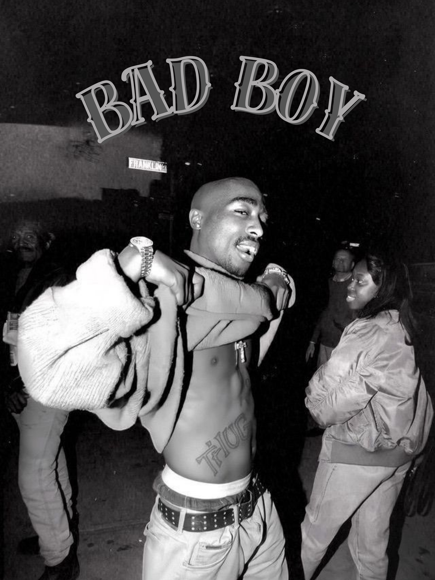 Cuadro 2PAC "Bad Boy"