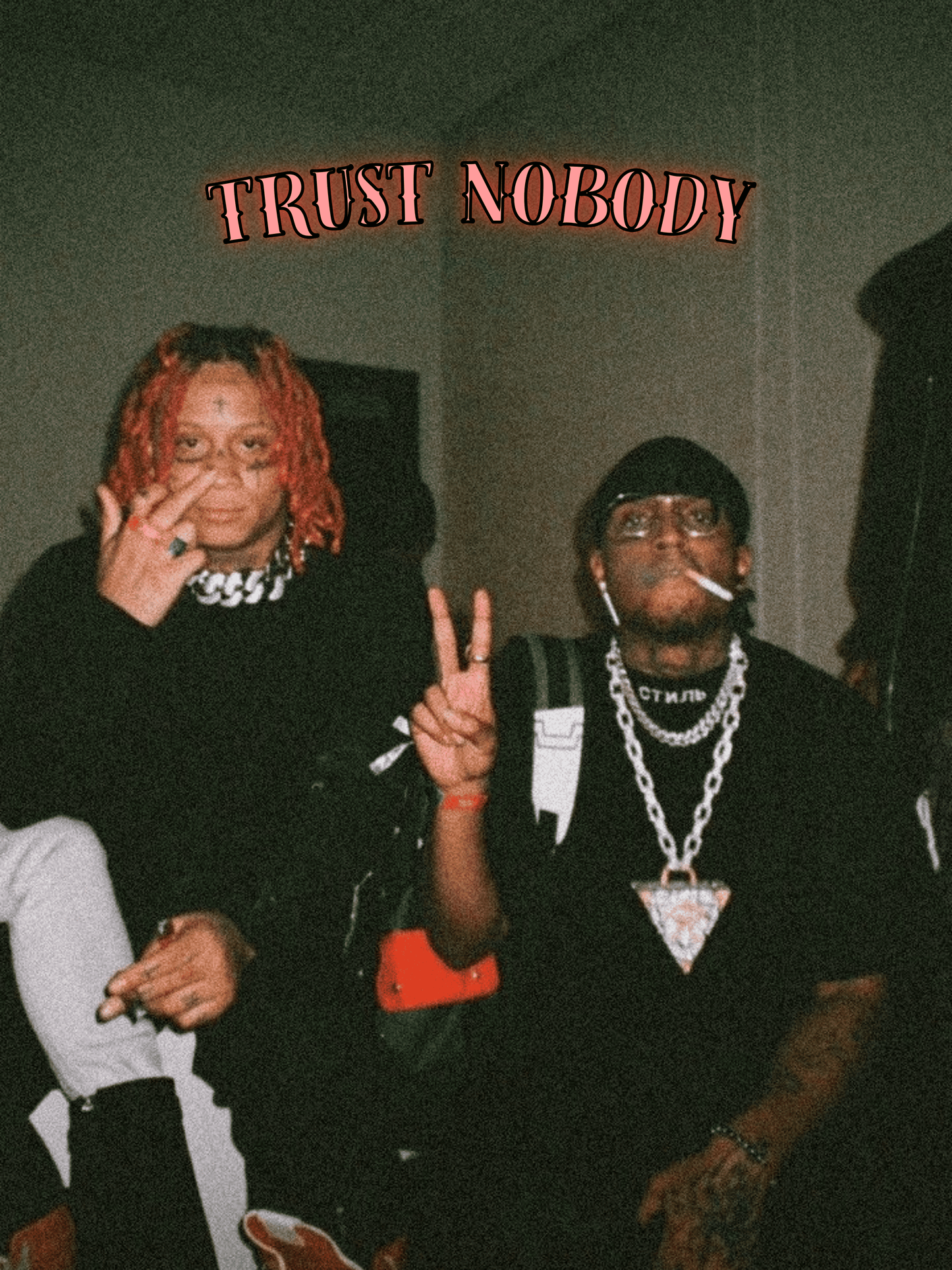 Cuadro Trippie Red "Trust Nobody"