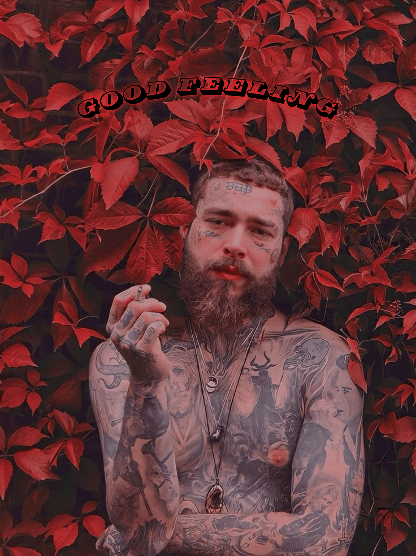 Cuadro Post Malone "Sincerely Love"