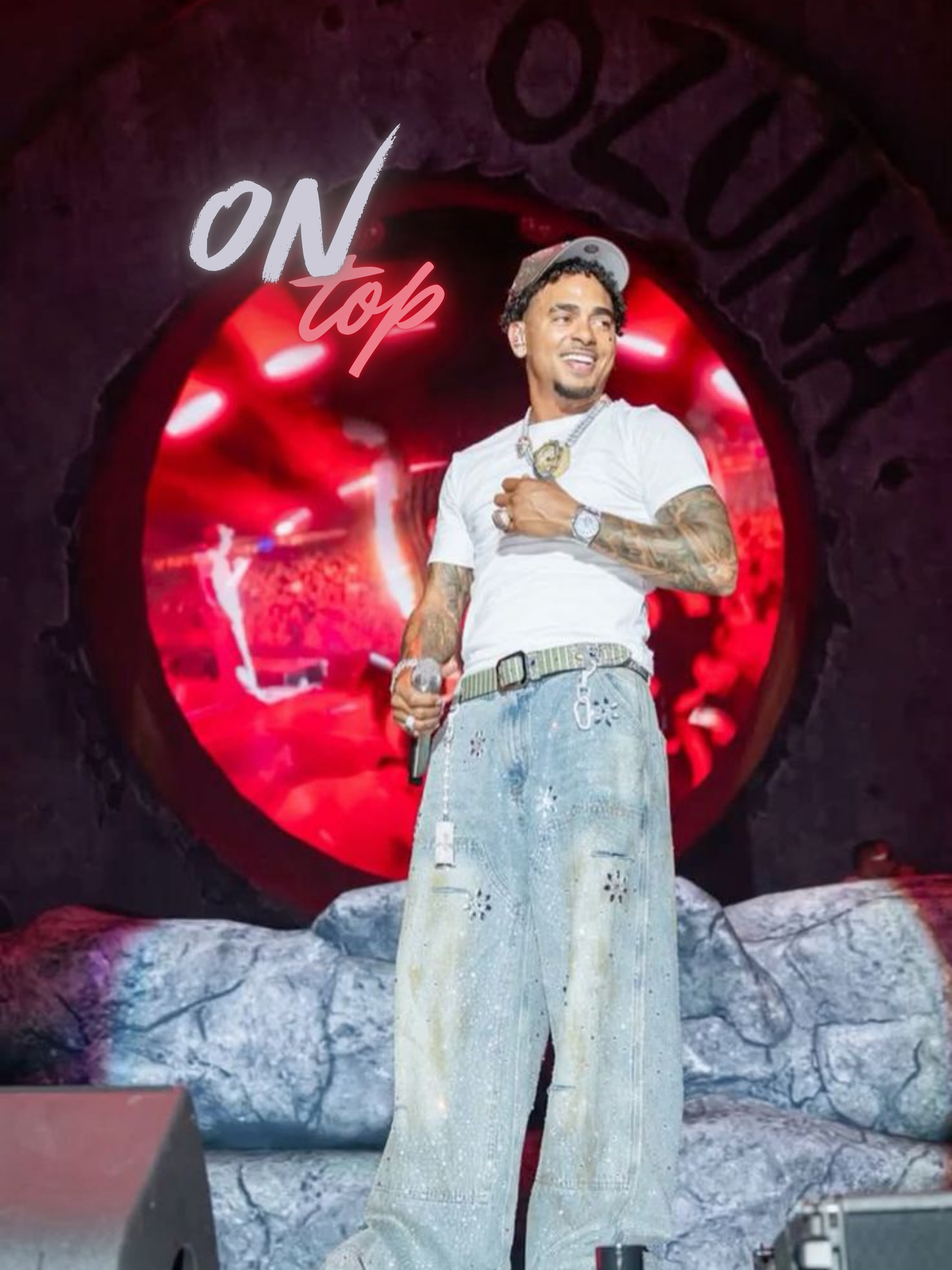 Cuadro Ozuna "On Top"