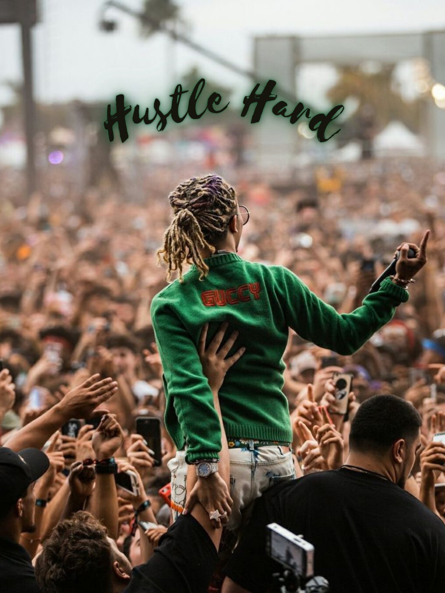 Cuadro Lil Pump "Hustle Hard"