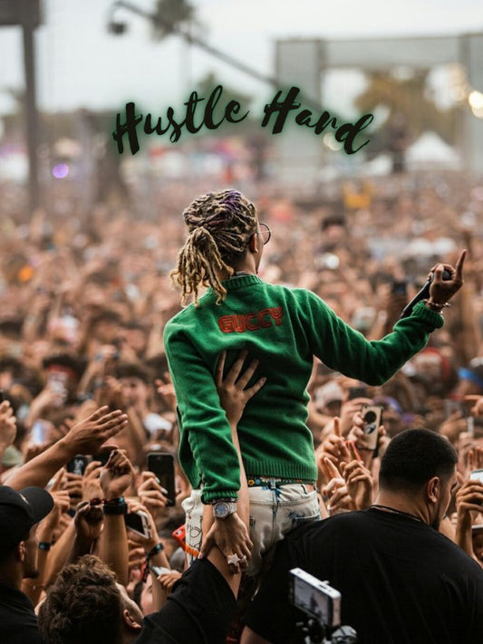 Cuadro Lil Pump "Hustle Hard"