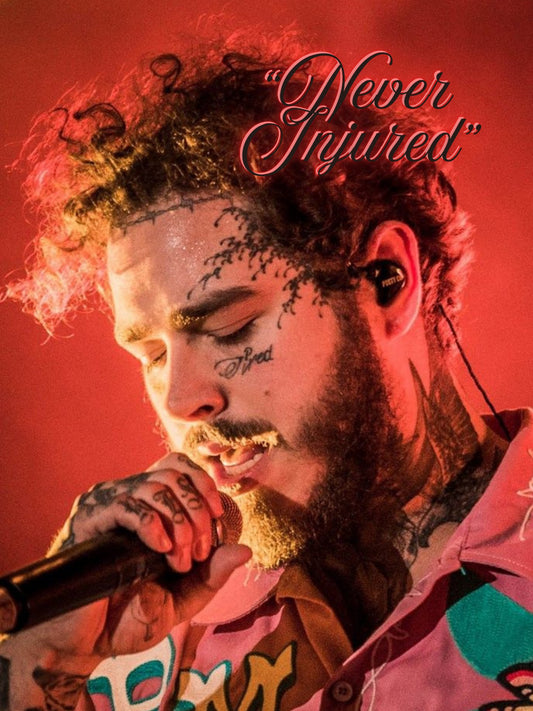 Cuadro Post Malone "Never Injured"