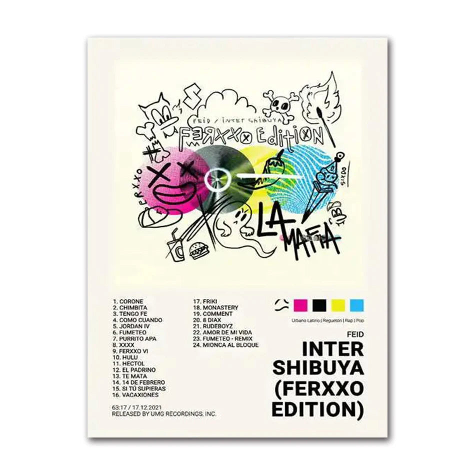 Cuadro "Inter Shibuya (Ferxxo Edition)"