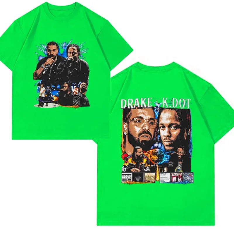 Camiseta OzerSize Drake Vs. Kendrick Lamar