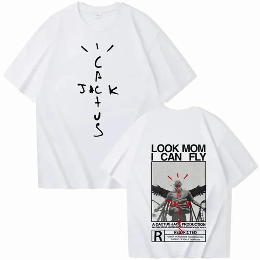 Camiseta Travis Look Mom I Can Fly