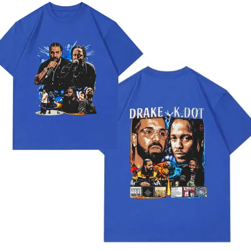 Camiseta OzerSize Drake Vs. Kendrick Lamar