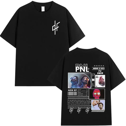 Le Monde Chico T Shirt PNL Album French Rapper Graphic Print T-shirt Men Women Hip Hop Fashion Short Sleeve Tee Shirt Streetwear
