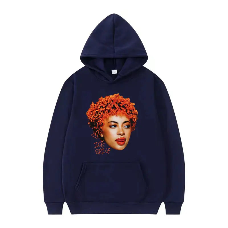 Rapper Ice Spice Certified Munch Graphic Hoodies for Men Women Fashion Hip Hop Aesthetic Hoodie Casual Sweatshirt Y2K Streetwear