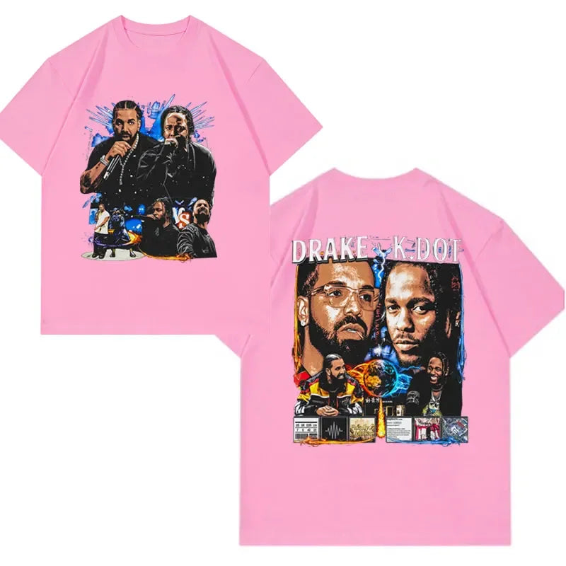 Camiseta OzerSize Drake Vs. Kendrick Lamar