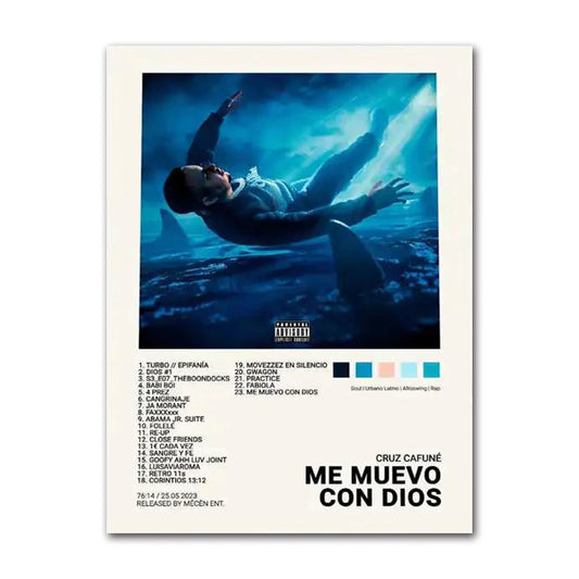 Cuadro "Me Muevo Con Dios"