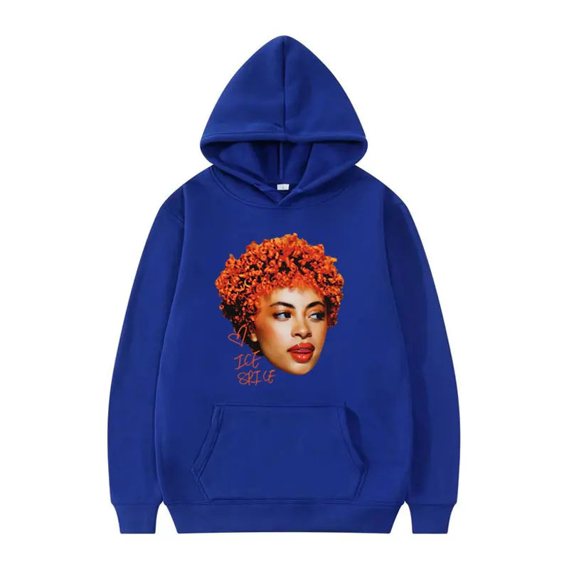Rapper Ice Spice Certified Munch Graphic Hoodies for Men Women Fashion Hip Hop Aesthetic Hoodie Casual Sweatshirt Y2K Streetwear