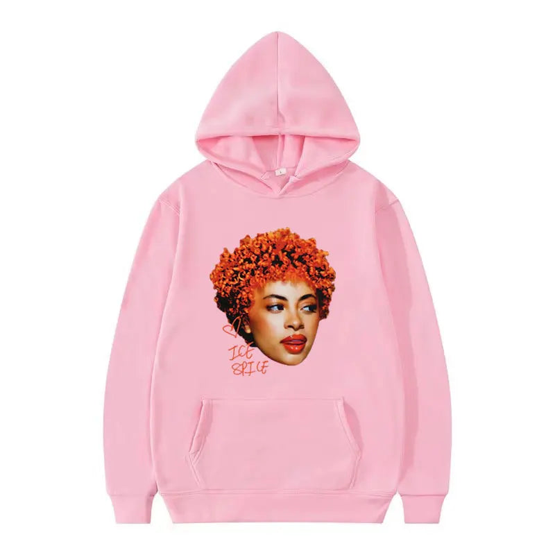 Rapper Ice Spice Certified Munch Graphic Hoodies for Men Women Fashion Hip Hop Aesthetic Hoodie Casual Sweatshirt Y2K Streetwear