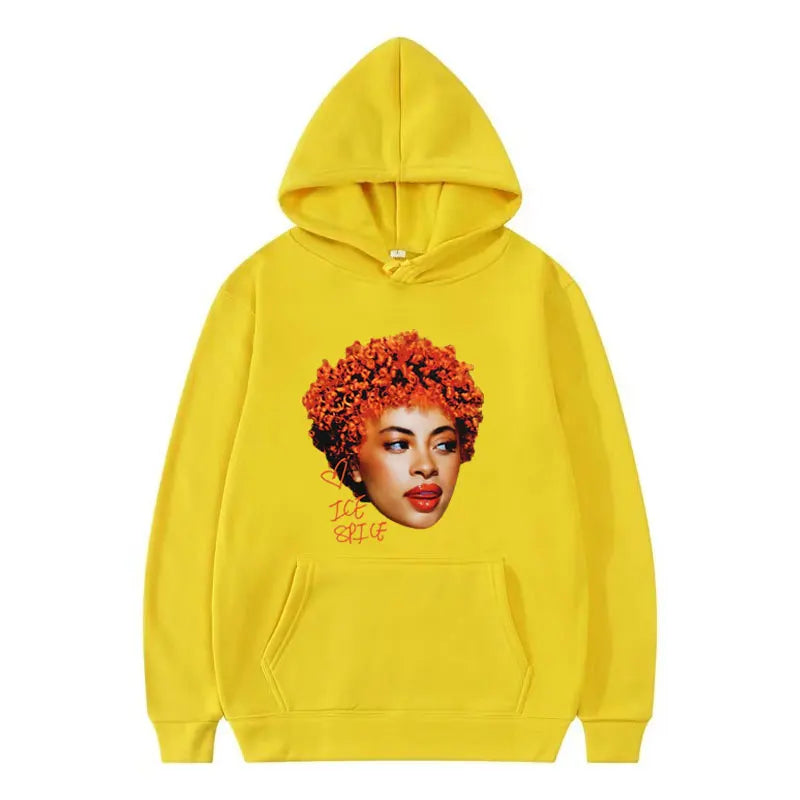 Rapper Ice Spice Certified Munch Graphic Hoodies for Men Women Fashion Hip Hop Aesthetic Hoodie Casual Sweatshirt Y2K Streetwear