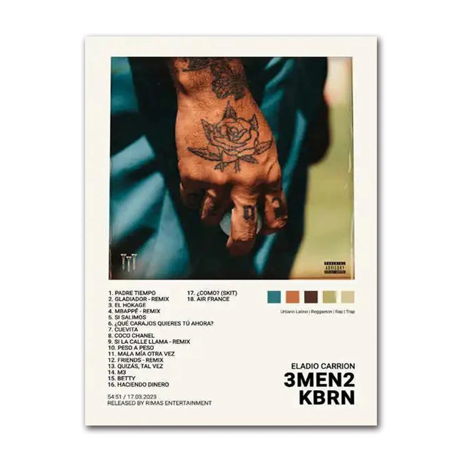 Cuadro "3MEN2 KBRN"