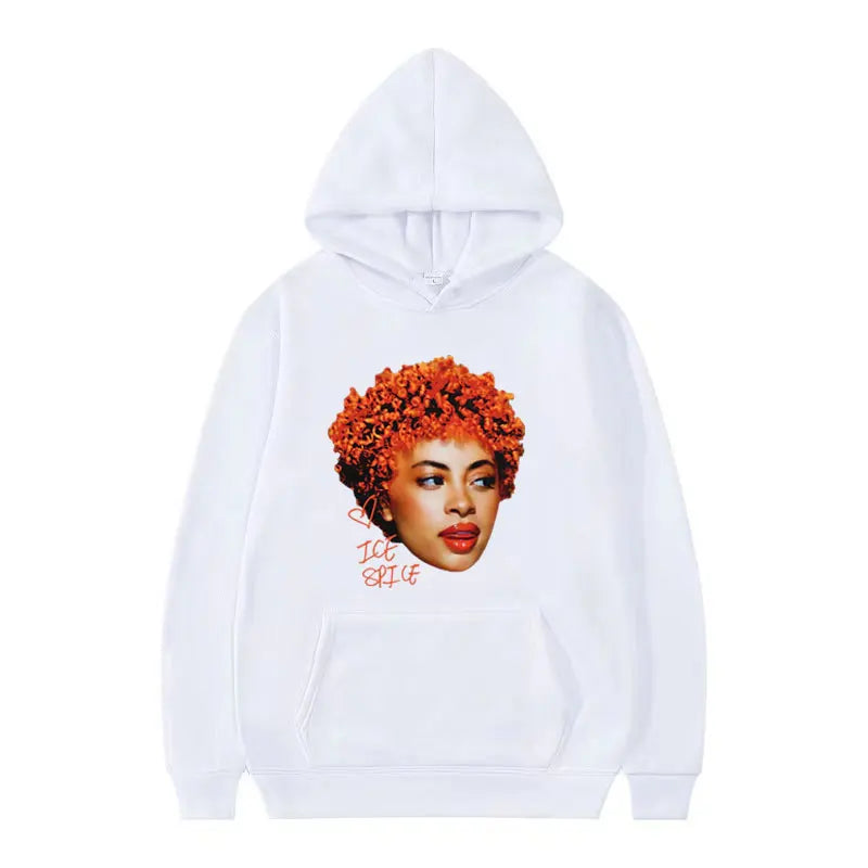 Rapper Ice Spice Certified Munch Graphic Hoodies for Men Women Fashion Hip Hop Aesthetic Hoodie Casual Sweatshirt Y2K Streetwear