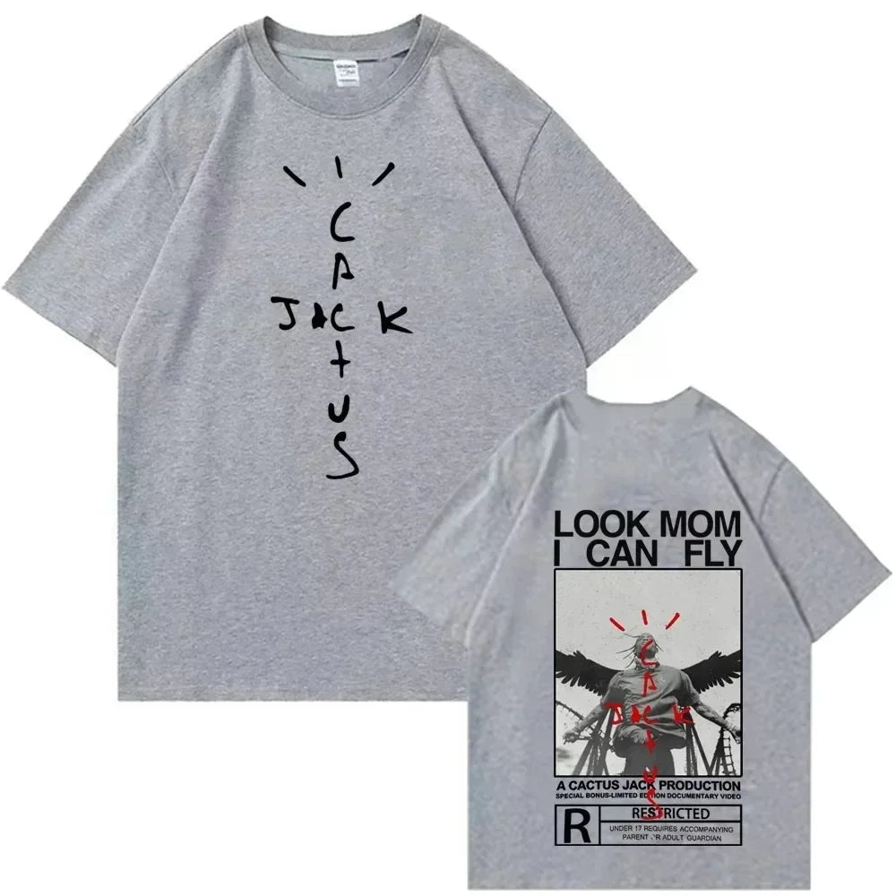 Camiseta Travis Look Mom I Can Fly