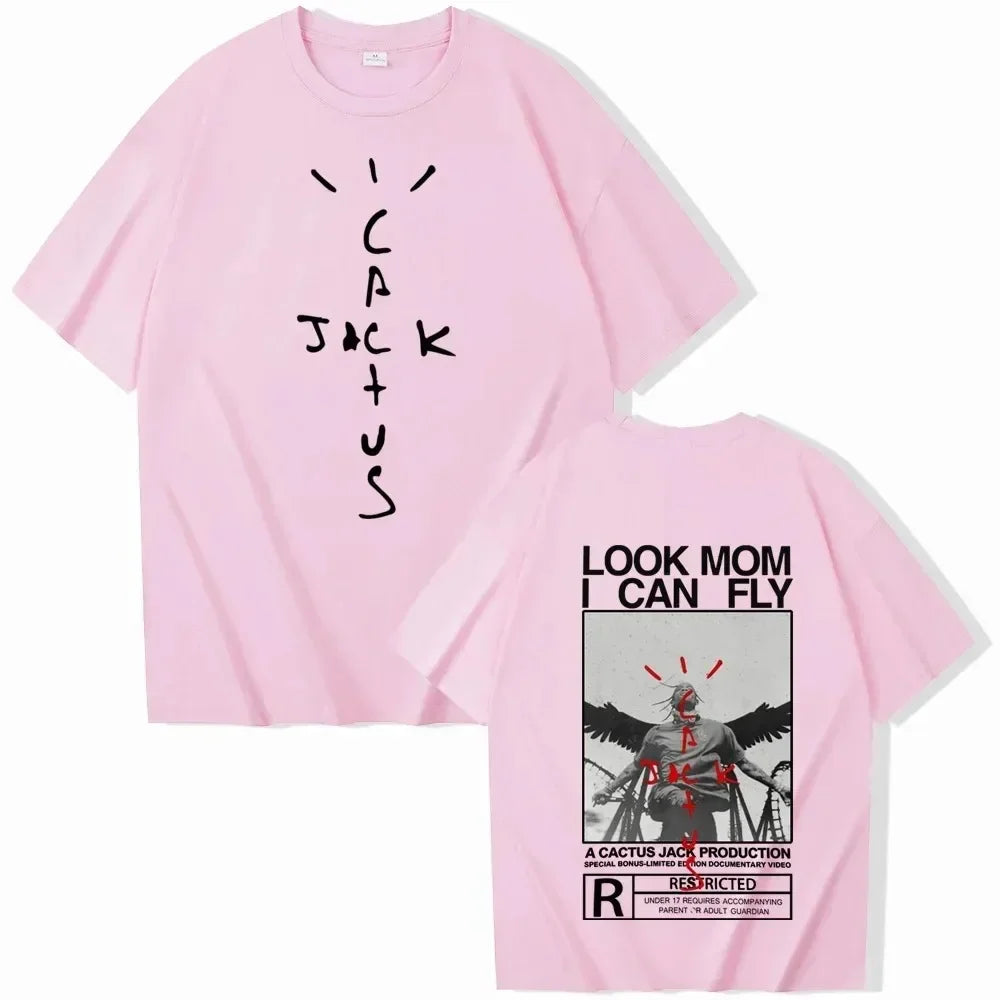 Camiseta Travis Look Mom I Can Fly