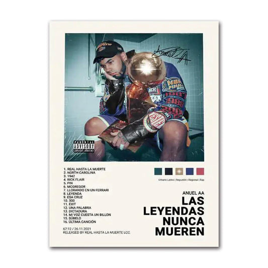 Cuadro "Las Leyendas Nunca Mueren"