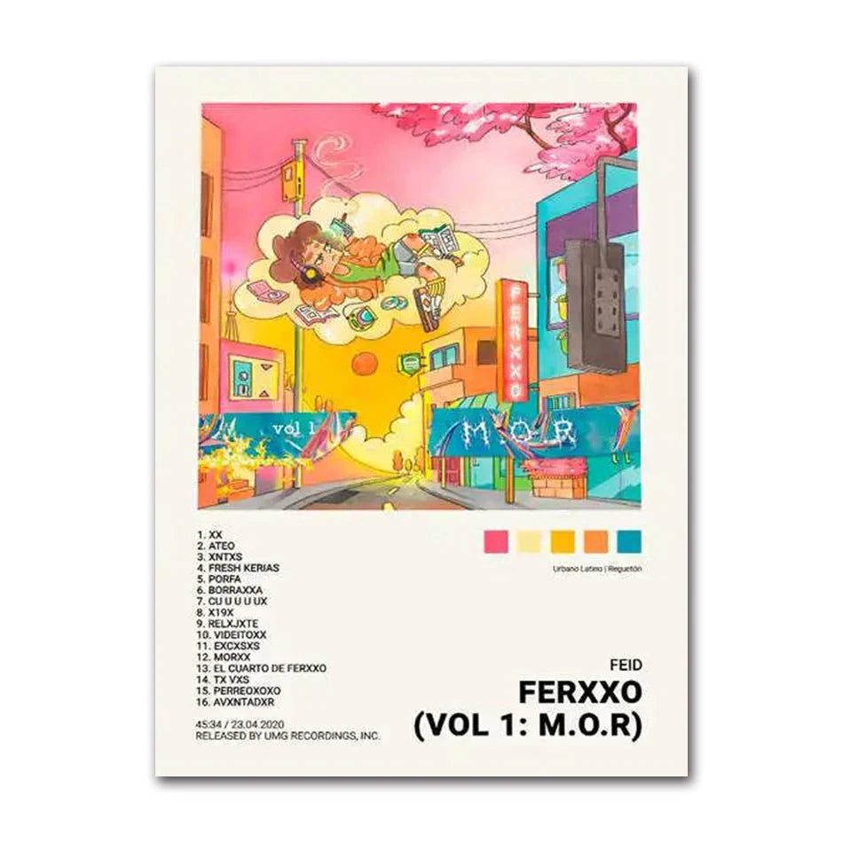 Cuadro "Ferxxo (Vol 1: M.O.R)"