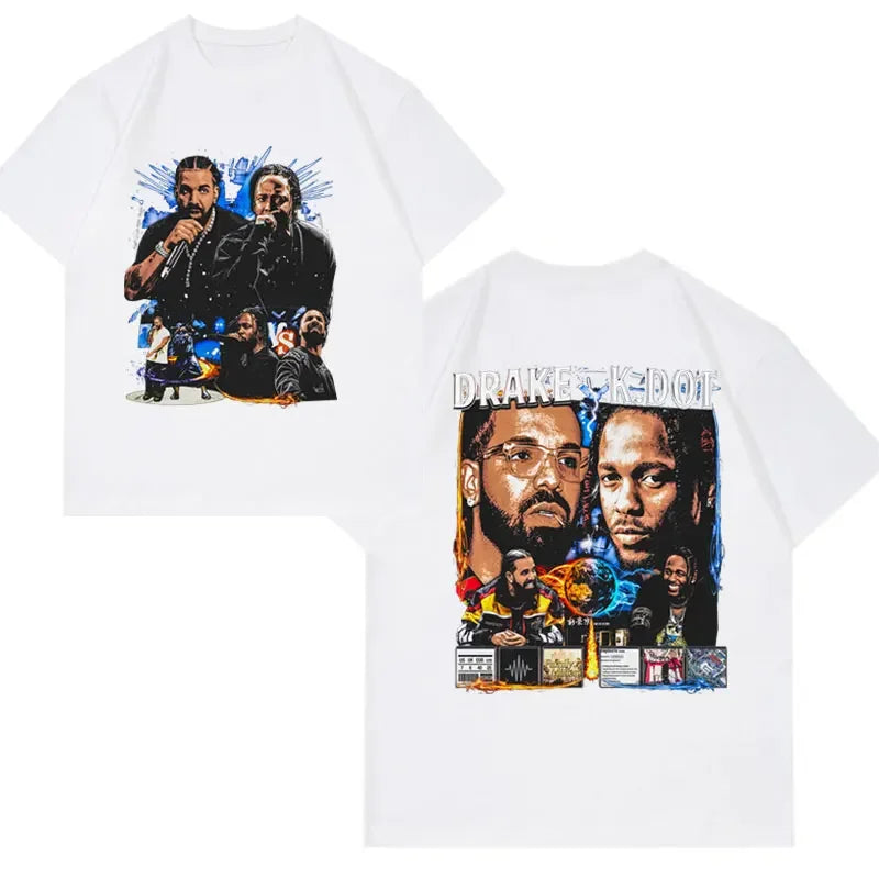 Camiseta OzerSize Drake Vs. Kendrick Lamar