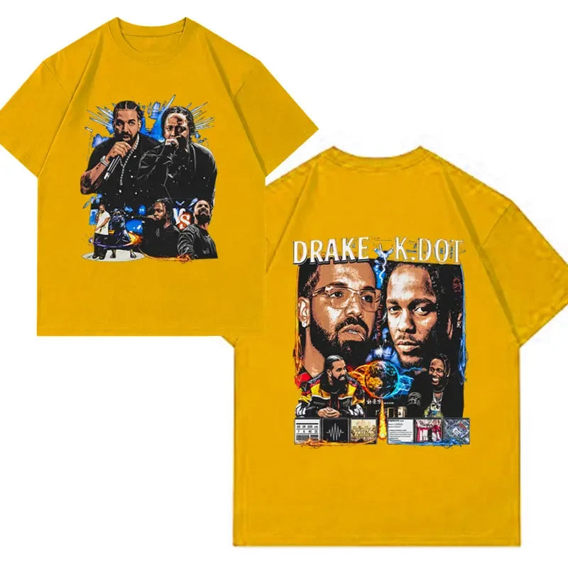 Camiseta OzerSize Drake Vs. Kendrick Lamar