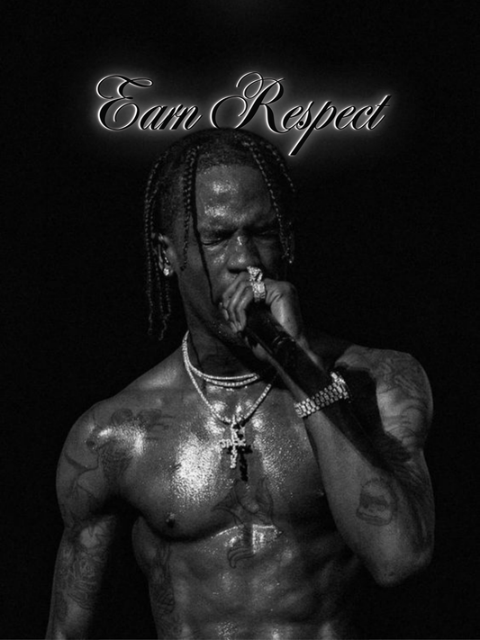 Cuadro Travis Scott "Earn Respect"