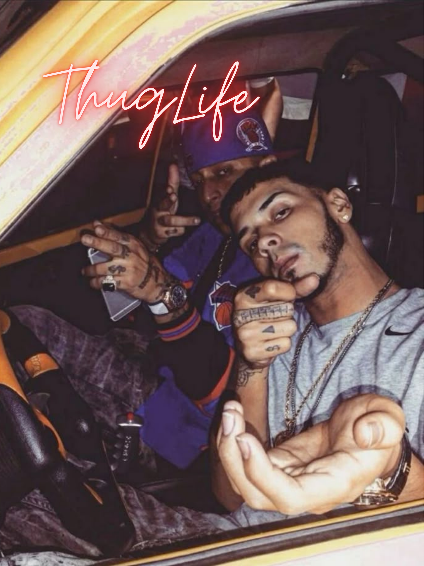 Cuadro Anuel AA "Thug Life"