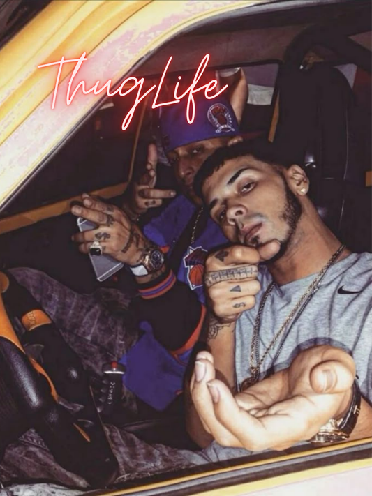 Cuadro Anuel AA "Thug Life"