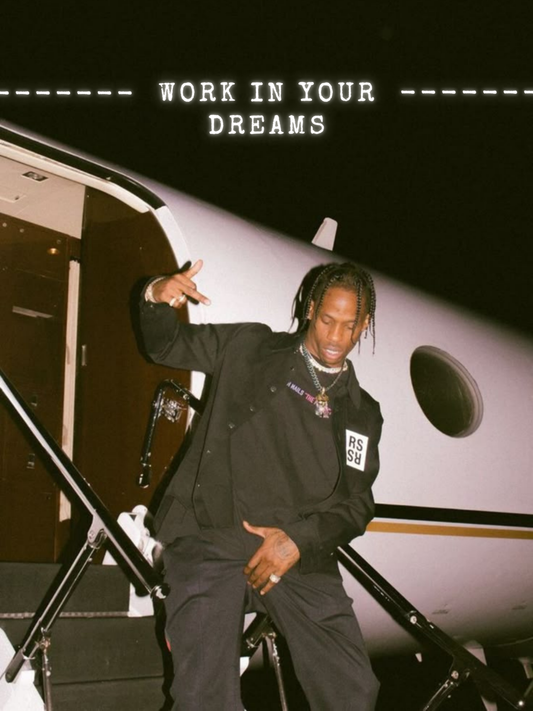 Cuadro Travis Scott "Work In Your Dreams"
