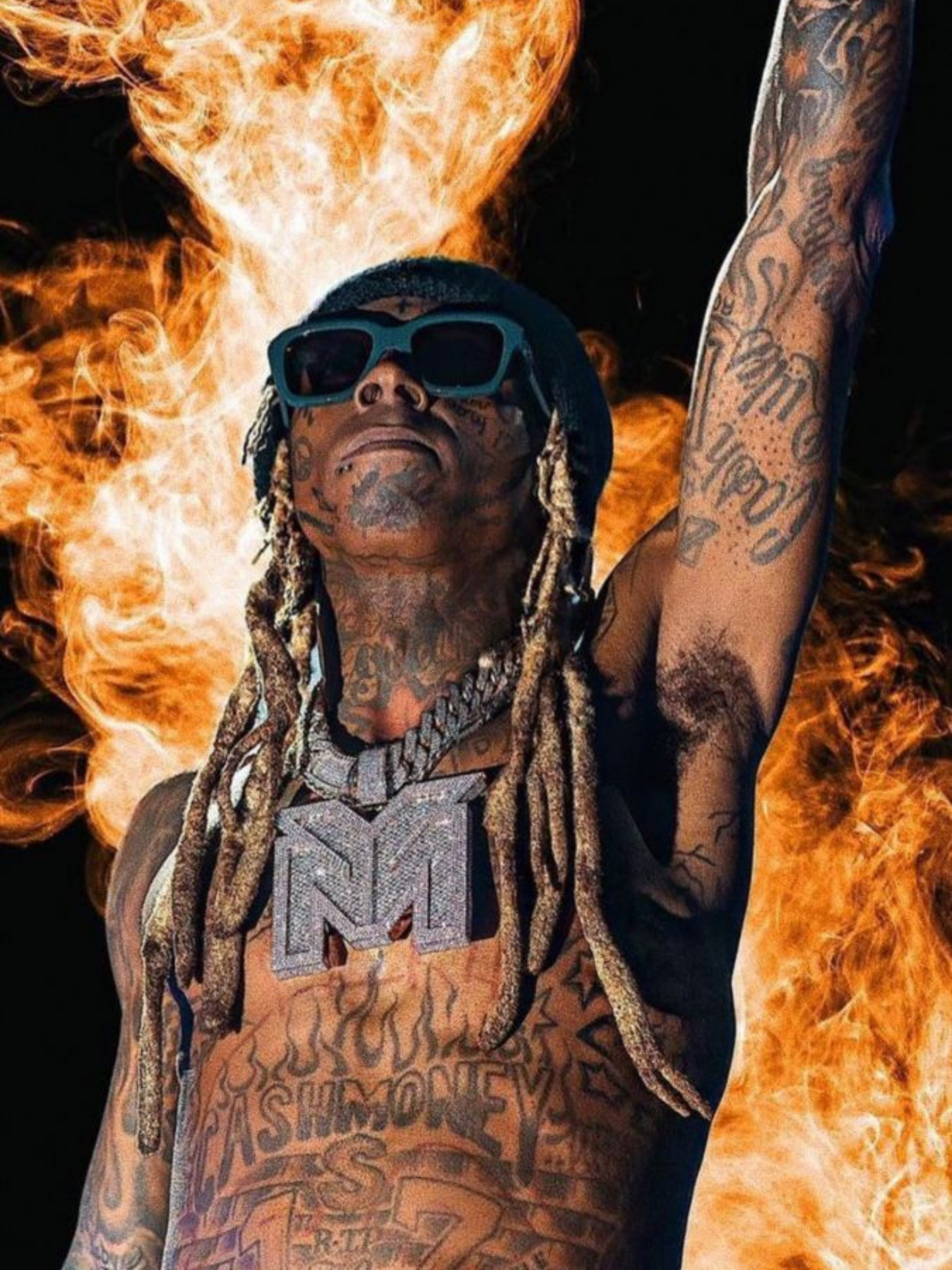 Cuadro Lil Wayne "Sin Texto"