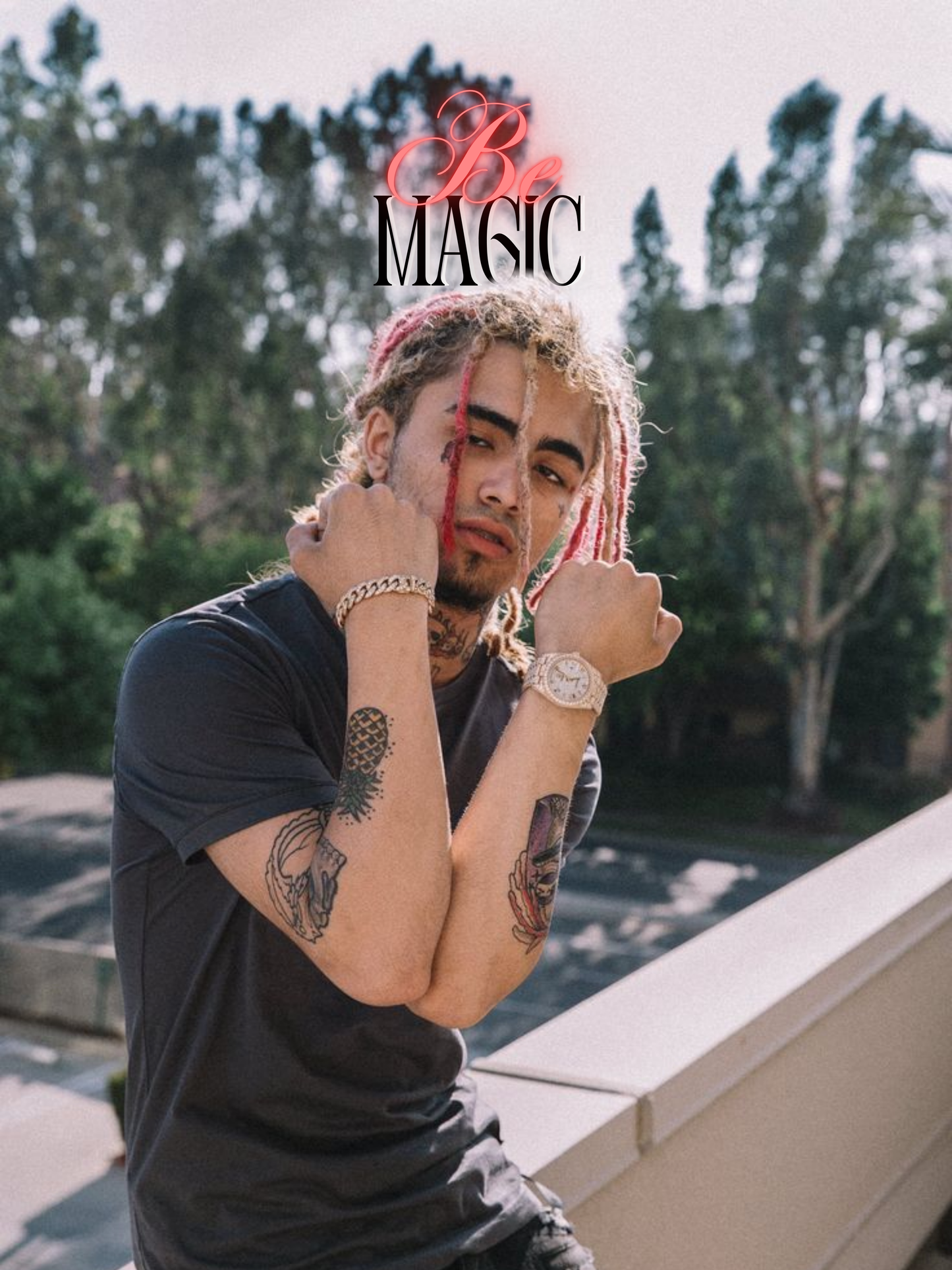 Cuadro Lil Pump "Be Magic"