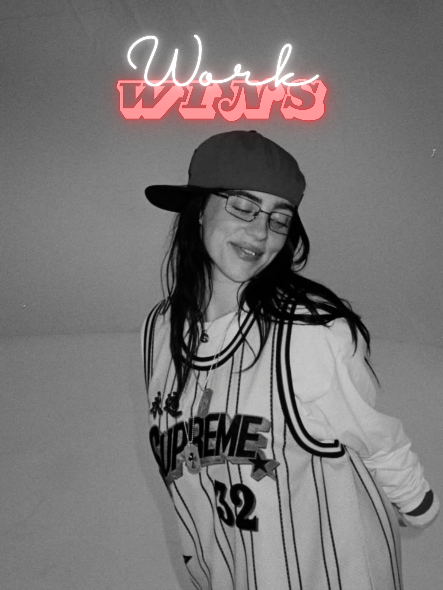 Cuadro Billie Eilish "Work Wins"