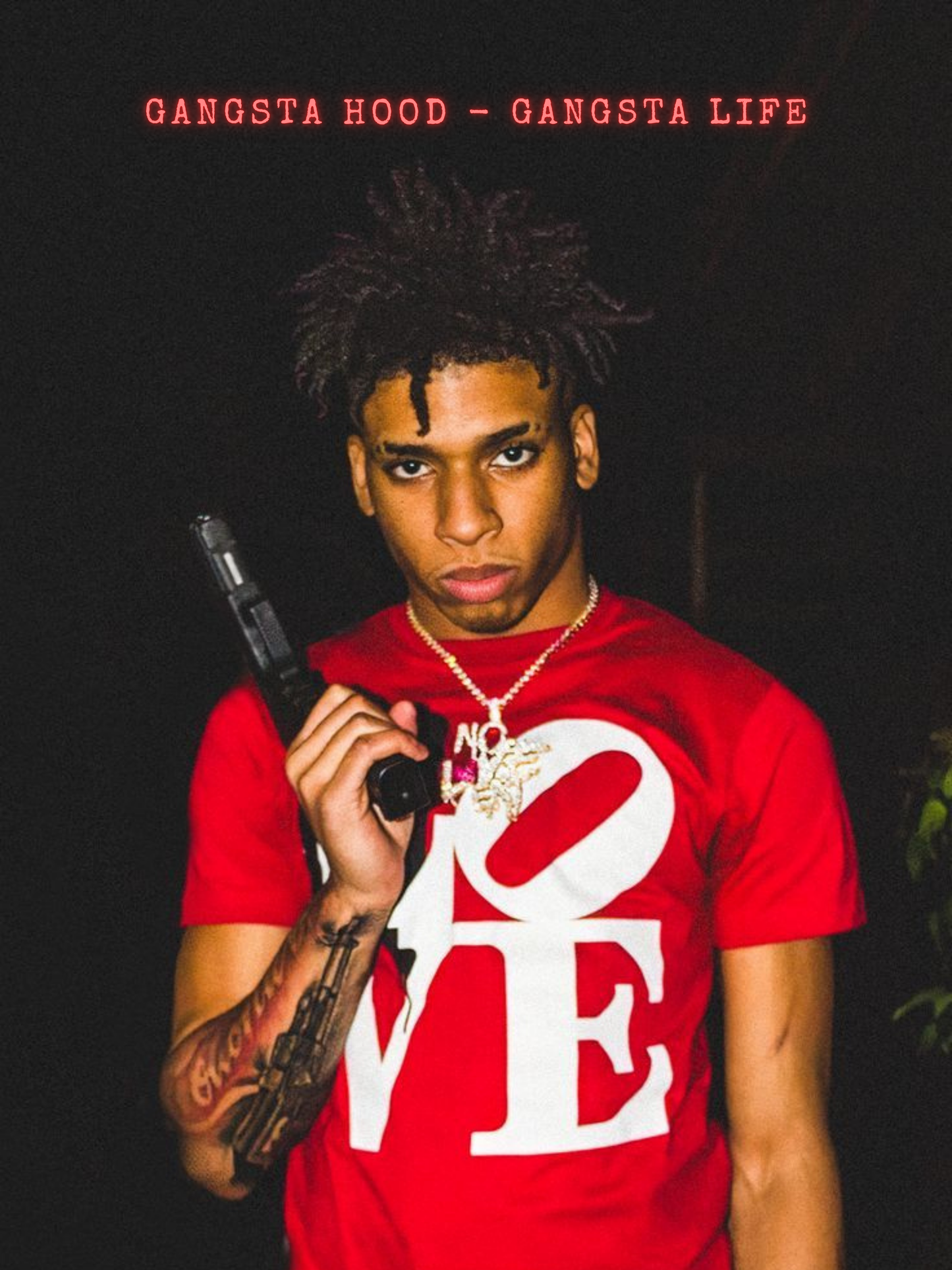 Cuadro NLE Choppa "Gangsta Hood - Gangsta Life"