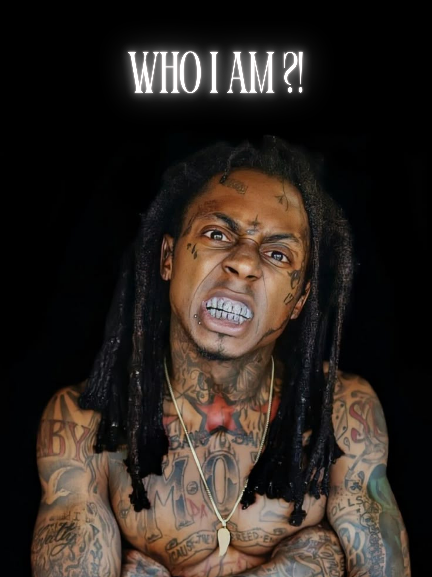 Cuadro Lil Wayne "Who I Am?"