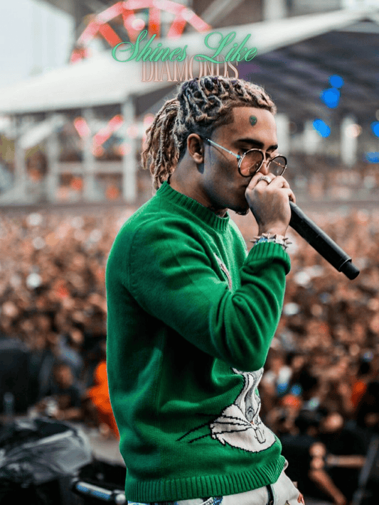 Cuadro Lil Pump "Shines Like Diamonds"