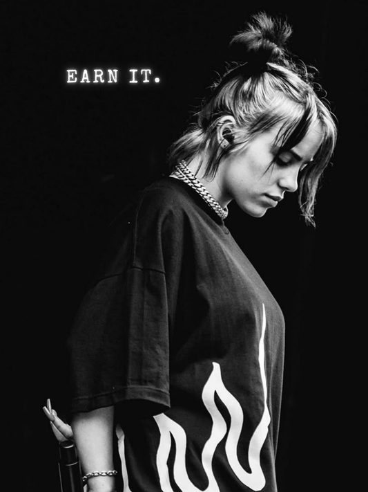 Cuadro Billie Eilish "Earn It"