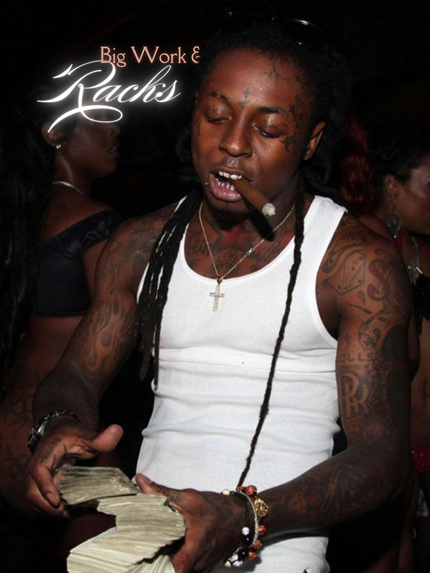 Cuadro Lil Wayne "Big Work & Racks"