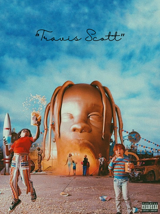 Cuadro Travis Scott "Portada"
