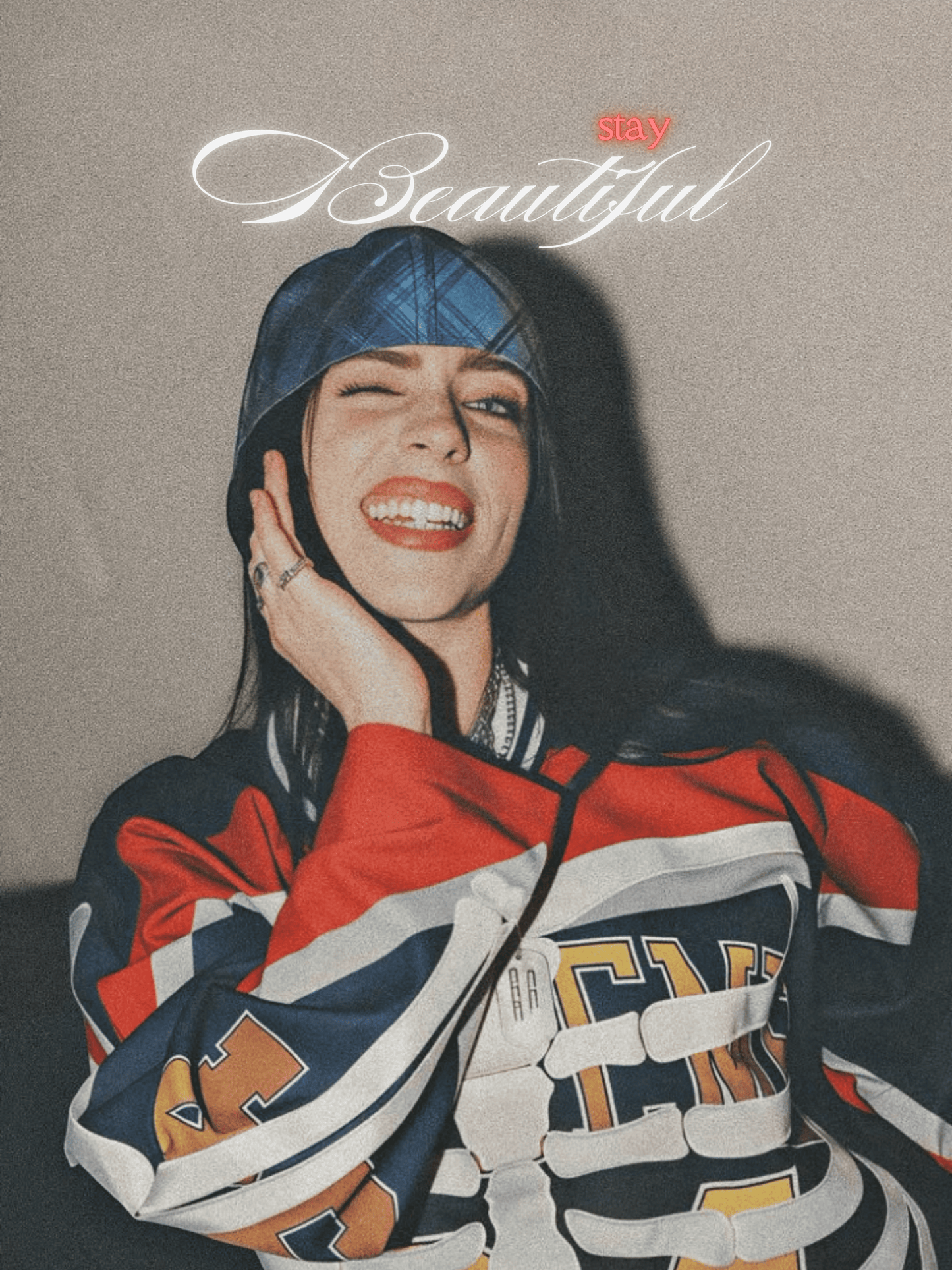 Cuadro Billie Eilish "Stay Beautiful"